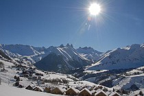 Saint Jean d'Arves - zonnetje op de chalets